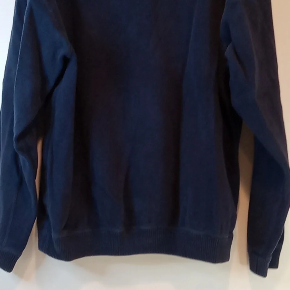 Tommy Bahama 1/4 Zip Reversible Pullover Sweater Men's Sz Med EUC NICE!